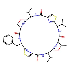 Patellamide F structure