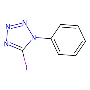 5-Iodo-1-phenyltetrazole structure