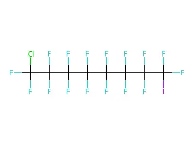 1-Chloro-8-iodoperfluorooctane structure