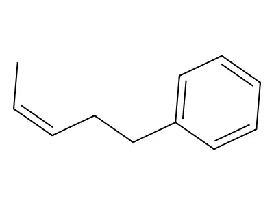 (3Z)-3-Penten-1-ylbenzene structure