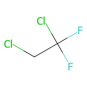 1,2-Dichloro-1,1-difluoroethane structure