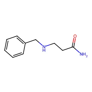 3-苄氨基丙酰胺 structure