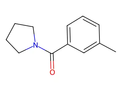 (3-Methylphenyl)-1-pyrrolidinylmethanone structure