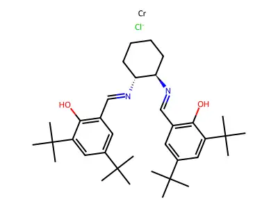 (R,R)-(-)-N,N'-Bis(3,5-di-tert-butylsalicylidene)-1,2-cyclohexanediamine structure