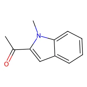 1-(1-Methyl-1H-indol-2-yl)ethanone structure