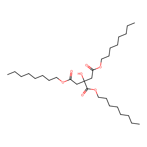 Tricaprylyl Citrate structure