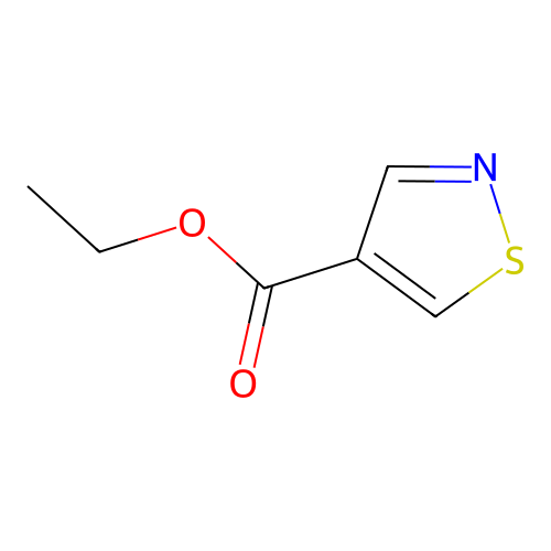 Ethyl 1,2-thiazole-4-carboxylate structure