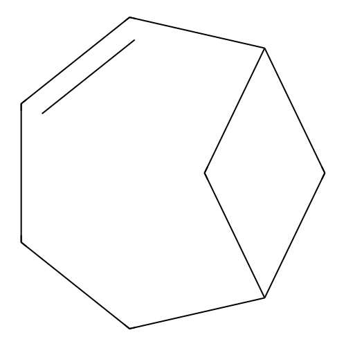 Bicyclo[4.1.1]oct-2-ene structure