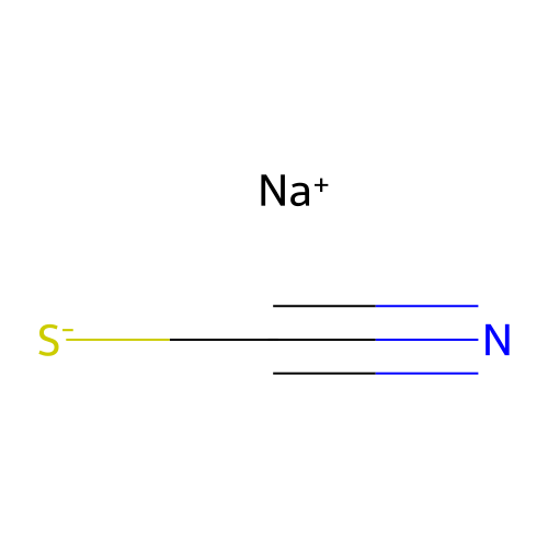 硫氰酸钠 structure