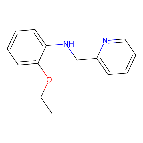 N-(2-Pyridylmethyl)-O-phenetidine structure