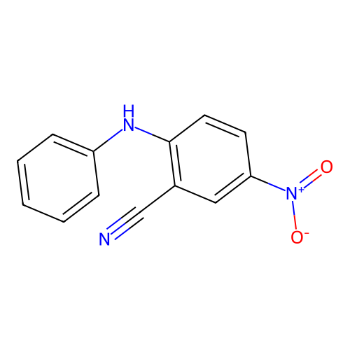 2-Anilino-5-nitrobenzonitrile structure