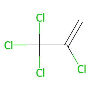 1-Propene, 2,3,3,3-tetrachloro- structure