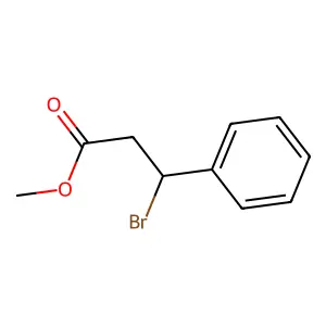 Methyl 3-bromo-3-phenylpropanoate structure