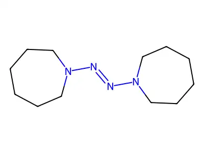 Bis(azepan-1-yl)diazene structure