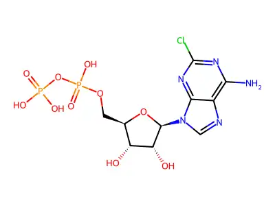 2-Chloro-ADP structure