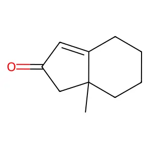 7a-Methyl-1,4,5,6,7,7a-hexahydro-2H-inden-2-one structure
