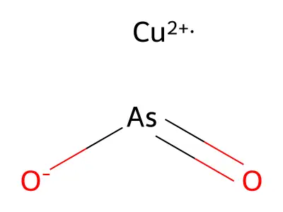 Arsenous acid, copper(2+) salt, hydrate, (2:3:3) structure