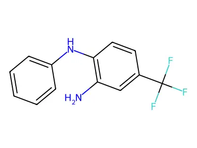 N1-Phenyl-4-(trifluoromethyl)benzene-1,2-diamine structure