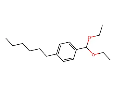 1-(Diethoxymethyl)-4-hexylbenzene structure