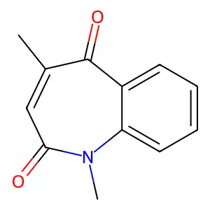1,4-Dimethyl-1H-1-benzazepine-2,5-dione structure