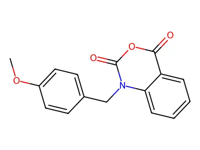 1-(4-Methoxy-benzyl)-1H-benzo[d][1,3]oxazine-2,4-dione structure