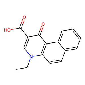 4-Ethyl-1-oxobenzo[f]quinoline-2-carboxylic acid structure
