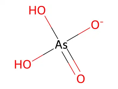 Dihydrogen arsorate structure