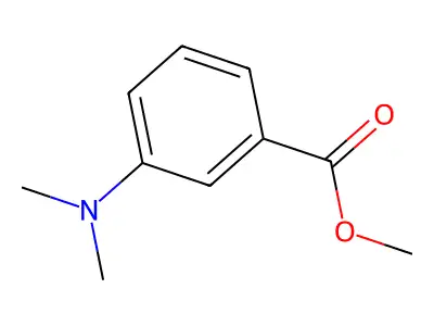 Methyl 3-(dimethylamino)benzoate structure