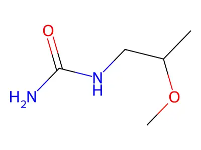 N-(2-Methoxypropyl)urea structure