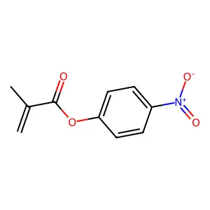 4-Nitrophenyl methacrylate structure