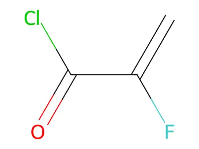 2-Fluoroacryloyl chloride structure
