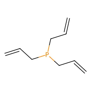 三烯丙基膦 structure