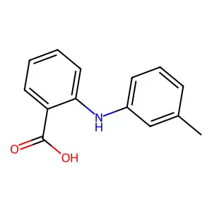 N-(3-甲基苯基)邻氨基苯甲酸 structure