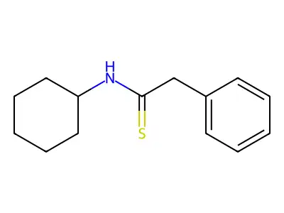 N-Cyclohexyl-2-phenylthioacetamide structure