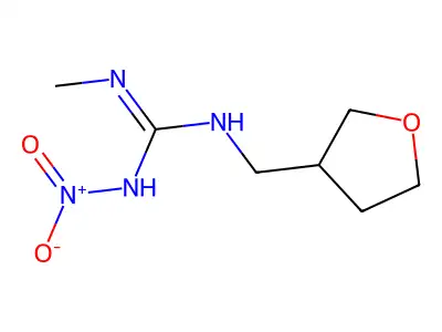 呋虫胺 structure