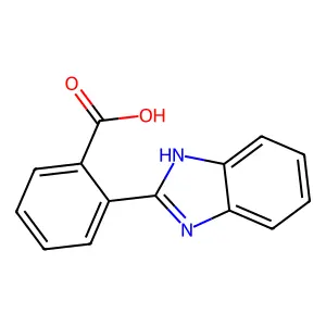 2-(1H-1,3-benzodiazol-2-yl)benzoic acid structure