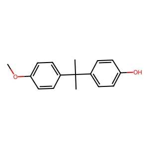4-[1-(4-Methoxyphenyl)-1-methylethyl]phenol structure