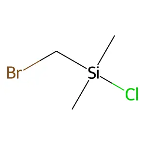 (溴甲基)氯二甲基硅烷 structure