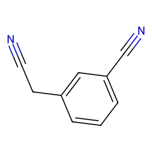 3-(Cyanomethyl)benzonitrile structure