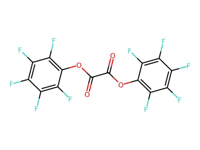 Bis(pentafluorophenyl) oxalate structure