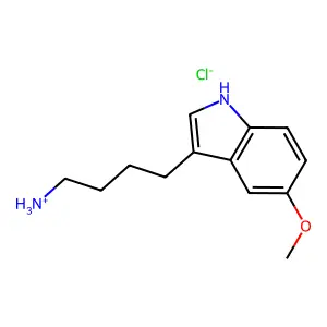 4-(5-Methoxy-1H-indol-3-yl)butan-1-amine--hydrogen chloride (1/1) structure