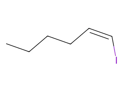 1-Hexene, 1-iodo-, (Z)- structure