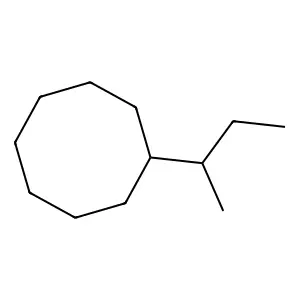 Cyclooctane, (1-methylpropyl)- structure