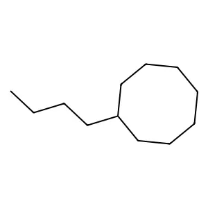 Butylcyclooctane structure