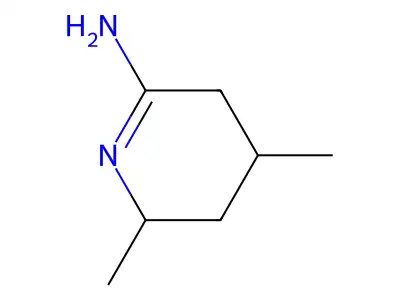 2,4-Dimethyl-2,3,4,5-tetrahydropyridin-6-amine structure