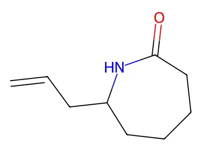 Hexahydro-7-(2-propenyl)-1h-azepin-2-one structure