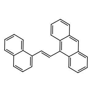 9-(2-Naphthalen-1-ylethenyl)anthracene structure