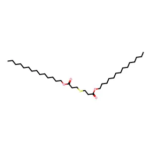 硫代二丙酸二肉豆蔻酯 structure