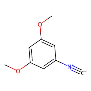 1-Isocyano-3,5-dimethoxybenzene structure
