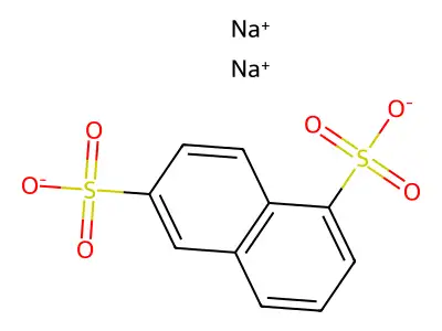 1,6-萘二磺酸二钠 structure
